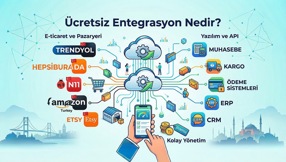 Ücretsiz Entegrasyon Nedir? E-Ticaret Dünyasında Verimliliğin Anahtarı