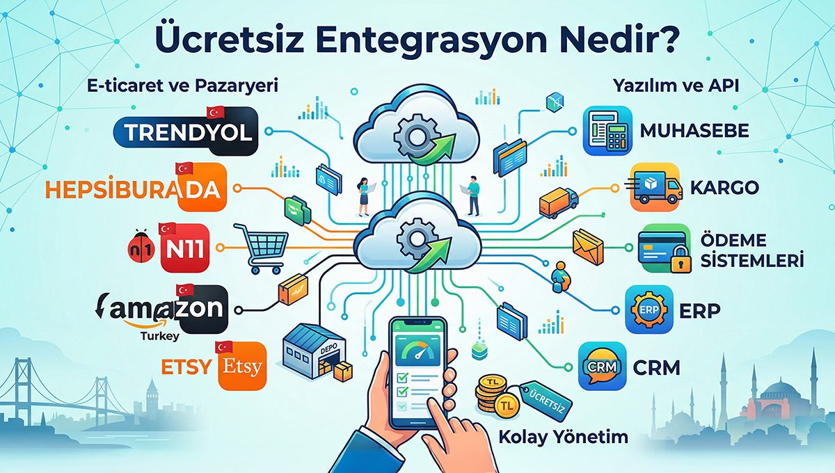 Ücretsiz Entegrasyon Nedir? E-Ticaret Dünyasında Verimliliğin Anahtarı